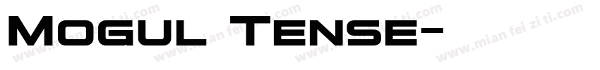 Mogul Tense字体转换